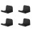 8Pcs Wall Mount Bracket Multifunction Game Wireless Controller Gamepad Handle for  PS4//X-BOX 1