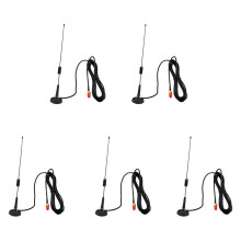 5X Antenne Double Bande MagnéTique de la Voiture UT-106UV SMA-Female pour Talkie-Walkie UV-5R UV-82 UV-9R