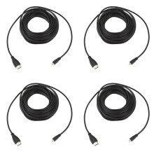 4Stück 10M -Stecker auf Micro--Stecker Hd-Videokonvertierungsleitung