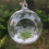 Κρεμαστή σφαίρα Terrarium, DIY γλάστρα αέρα για παχύφυτα, διαφανές γυάλινο δοχείο για 1
