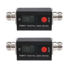 2X RD106P Digital SWR Meter SWR&Power Meter 120W FMB VHF UHF80-999MHz Rapport D'Onde Stationnaire Support DMR Talkie Walkie