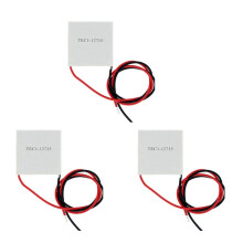 3X Elements Peltier TEC1-12715 Thermoelektrisches Peltier-Modul 12715 TEC 12V 15A DIY KüHler Peltier Elemente Board