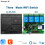2X Tuya 4CH Wifi  Relay  Module Access Control  APP RF Remote Control 433M Funziona con Alexa  Home 6