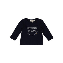 Babybluse med lange ærmer i blå Kanz