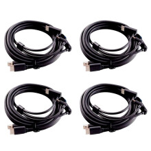 4X för 3-i-1 Tillbehör Ersättningskabel -Kompatibel 5M, USB, Power VR-Spel