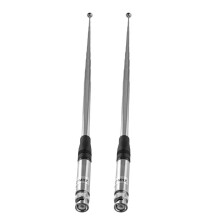 2X Walkie Talkie Antenna 27MHz CB Retractable High Gain Portable Radio Walkie Talkie Antenna BNC Connectors