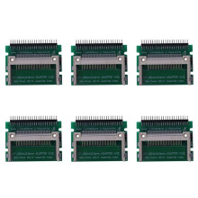 6X IDE 44 Pin Male to CF Compact Flash Male Adapter Connector