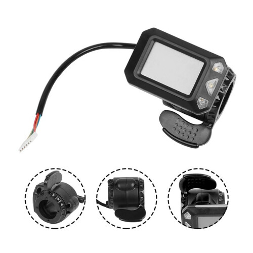 2X 24V Electric Scooter Controller+LCD Display Accelerator+Brake Motor Controller Electric Scooter Accelerator Set 1