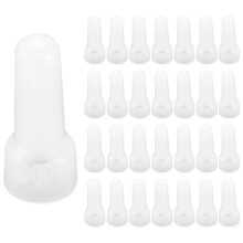 800pcs 22-16 GA AWG Closed End Crimp Caps Splice Gauge Wire Connectors Terminals (White)