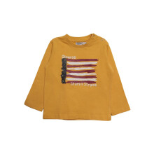 Babybluse med lange ærmer, gul, Olimpias