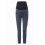 Kvinders navle-graviditetssweatpants i denim 1