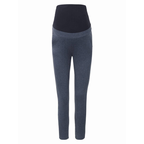 Kvinders navle-graviditetssweatpants i denim