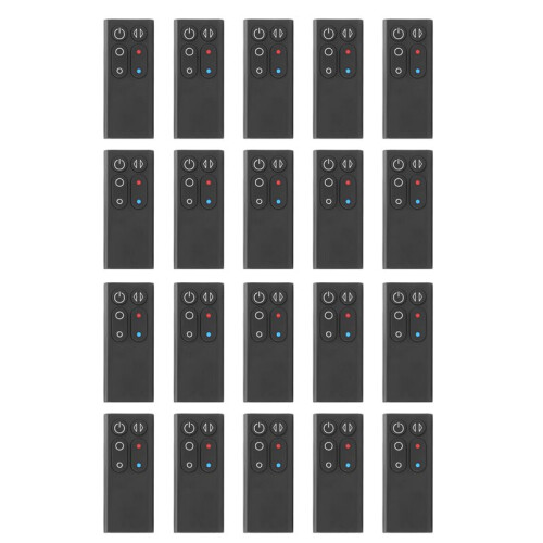 20X Replacement AM04 AM05 Remote Control for  Fan Heater Models AM04 AM05 Remote Control(Black)