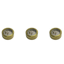 3X Sostituzioni Della Capsula Della Cartuccia del Microfono Un Condensatore Nel Rame da 26 mm Parti di Strumenti Elettrici per Microfono Un Diaframma