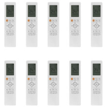 10X RG10B Infrared Remote Control for Midea English Air Conditioner RG10B/BGEFU1 AC Remote Control Air Conditioner