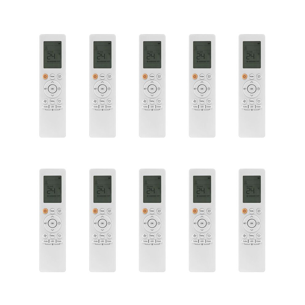 10X Rg10b Infrared Remote Control For Midea English Air Conditioner Rg10b/Bgefu1 Ac Remote Control Air Conditioner 6031055810539