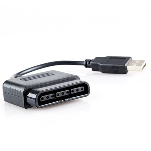 2X Cavo Convertitore Adattatore USB per PS2 Dualshock Joypad GamePad Un PS3 PC Cavo Convertitore Adattatore Controller USB 2