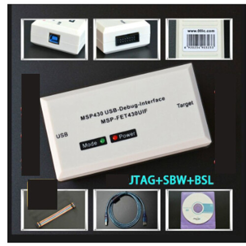 3X MSP430 Emulator MSP-FET430UIF USB Debug Interface Programmierer JTAG/BSL/SBW Software F149 Entwicklung Board IAR Version 2