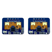 2X 24G mmWave LD2410C Radarsensor-Bewegungserkennungsmodul für Menschliche Anwesenheit
