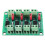 2X 817 Optocoupler 4 Channel Voltage Isolation Board Voltage Control Switching Driver Module Optical Isolation Module 5