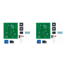 2X Optocoupler Tester Kit 555 Application Circuit Board Practice Welding DIY Electronic Spare Parts Kit Without Cable