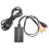 5X Convertitore da SVideo A  Convertitore S-Video E 3RCA CVBS da Composito A Audio Video Supporto 1080P 720P 3