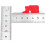 30Pcs SDK08 Test Clip SMD IC Test Hook Clips for Electrical Testing Ultra Small Clip Test Chip 4