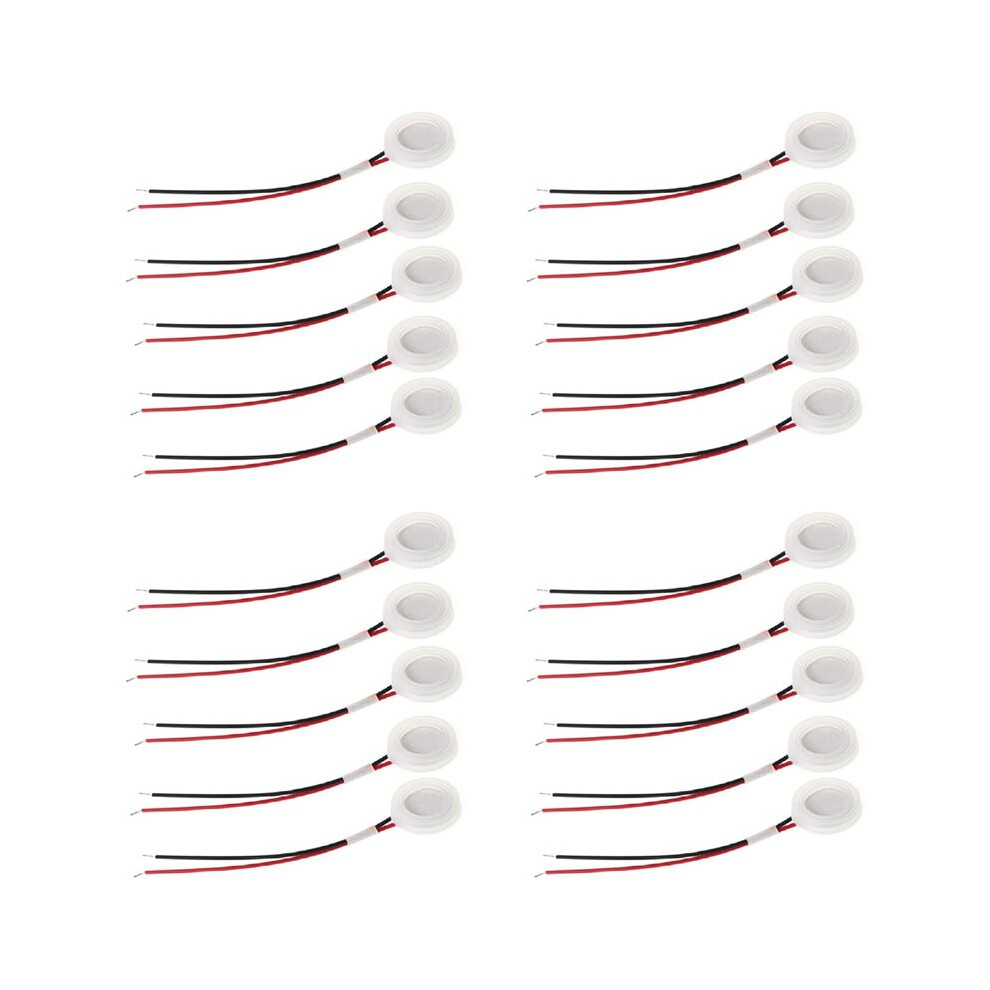 20 Pcs 16Mm 1.7Mhz Ultrasonic Mist Maker Transducer Humidifier Parts Spray 6031329609319