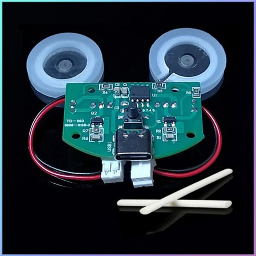 3X Dual Spray USB Luftfuktare Atomizer Modul Dual Spray Control Board Dual Spray Atomizer Driver Board Module, Set B 2