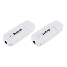 2X Portable USB 3.5mm AUX Music Receiver Wireless Audio Adapter AUX Car Audio Home System
