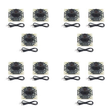 12st Kameramodul 100 Grader OV9732 2M Kabel 1280x720 30fps , för DIY Autodarts.Io , USB-Enhet Gratis