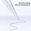 2X Pen MP3 Player USB Portable Music Player Multifunctional Student Writable Pen Player Silver 5