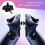 2PCS 3D Analog Joysticks for Meta Quest3 VR Controller Thumbstick 3D Analog Joystick for Quest3 5
