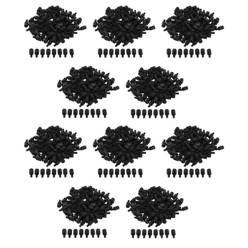1000Pcs M3 Thread 8mm+6mm PCB Fixed Nylon Hex Standoff Spacer Pillar