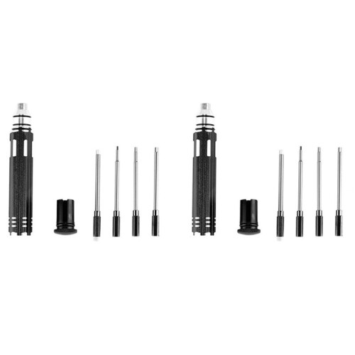 2X 4 in 1  Hexagon Socket Screwdriver Set Hex Driver H1.5 H2.0 2.5 H3.0mm Modeling Making Tools for RC Plane 1
