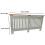 Gr8 Home Large White MDF Radiator Cover Cabinet 152cm 2
