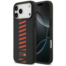 Red Bull Meshed Powerbar MagSafe-cover til iPhone 17 Pro Max marineblå