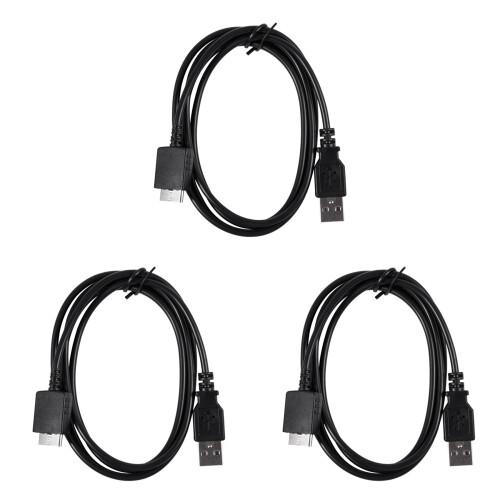 3X USB Data Charger Cable for  Walkman MP3 Player