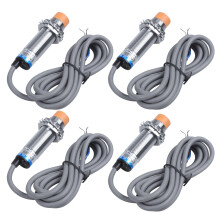 4X LJC18A3-H-Z/BY 1-10mm Capacitance Proximity Sensor PNP NO 6-36V 300MA