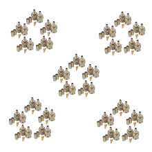 50 Sets 3-Piece BNC Male RG58 Plug Crimp Connectors