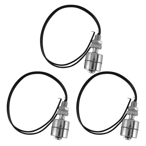 3X Aquarium Pool Liquid Water Level Sensor Stainless Steel Float