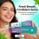 Microbiome Toothpaste Natural Mint Low Foam Fresh Breath Plaque Removal 2