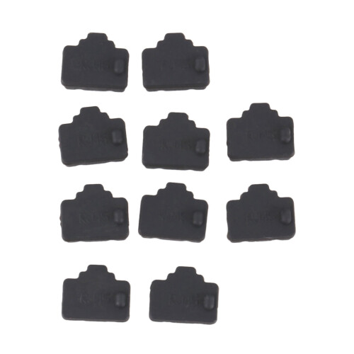 Ethernet Hub Port RJ45 Anti Dust Cover Cap Protector Plug 30Pcs Black 1