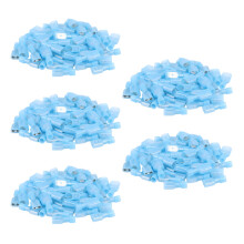 250 Stücke Buchse & Stecker Voll Isolierte Draht Klemmen Stecker Nylon Spaten Steckverbinder Blau