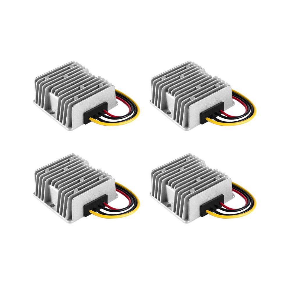 4X 12 / 24V To 48V 5A 240W Voltage Converter Regulator / Boost Transformer Waterproof 6032743247453