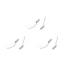 6 Pcs 3.5V 7mm X 16mm Cylinder Coreless Motor for Model Aircraft Toy