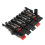 6Pcs 64X40X20mm 8 Positions Push In Jack Spring Load Speaker Terminals 3