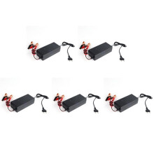 5X 14.6V 10A Iron Phosphate Battery Charger for 12.8V 4S Scooter Car Solar Storage Charger EU Plug