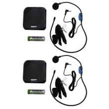 2X Rolton K400 Portable Voice Amplifier Amplifier with Microphone Speaker FM Radio MP3 Teacher Training
