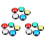 15X Arcade Buttons 60mm Dome 2.36 Inch LED Push Button with Micro- for Arcade Machine Video Games Console 1